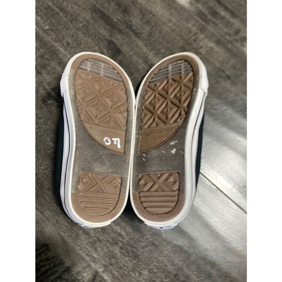 Converse Chuck Taylor All Stars Black Sneakers Size 8 Infants #7J235 - Picture 5 of 6